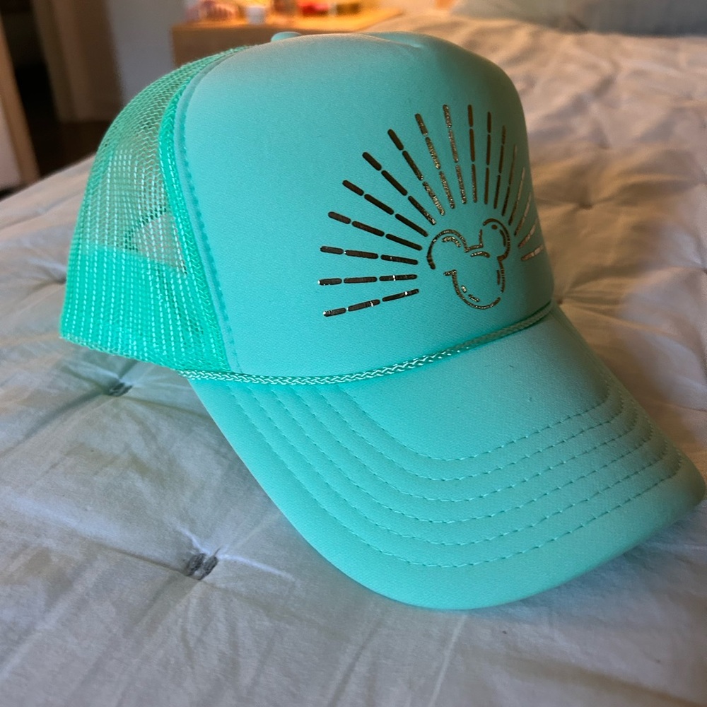 Women’s Disney Hat with Sunburst Mickey Accent